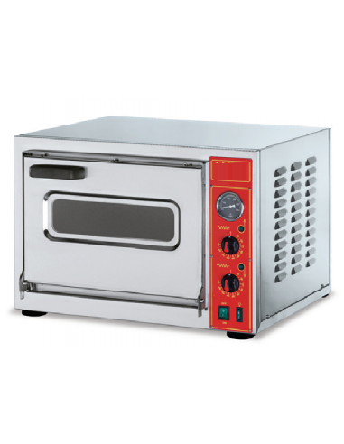 Forno pizza elettrico da 1 pizza - cm 60 x 56 x 40 h