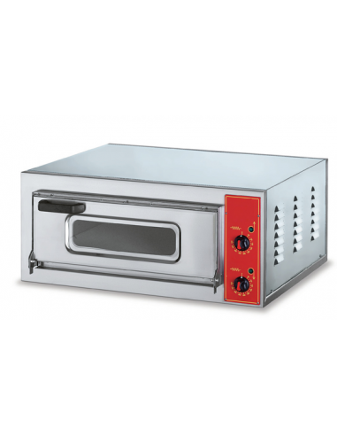 Forno pizza elettrico per 1 pizza - cm 71.5 x 57 x 31 h