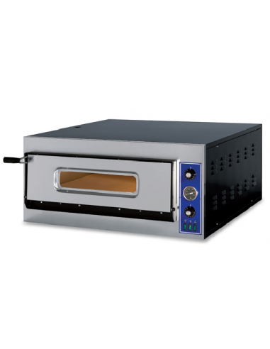 Electric pizza oven for 6 pizzas - cm 90 x 108 x 42 h