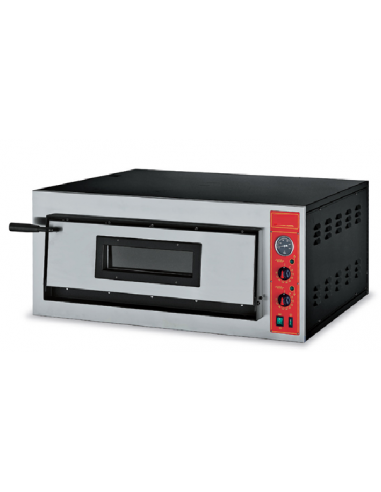 Horno eléctrico para pizzas 4 pizzas - cm 101 x 85 x 42 h