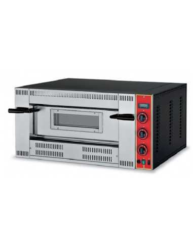 Gas pizza oven for 4 pizzas - cm 100 x 84 x 47 h