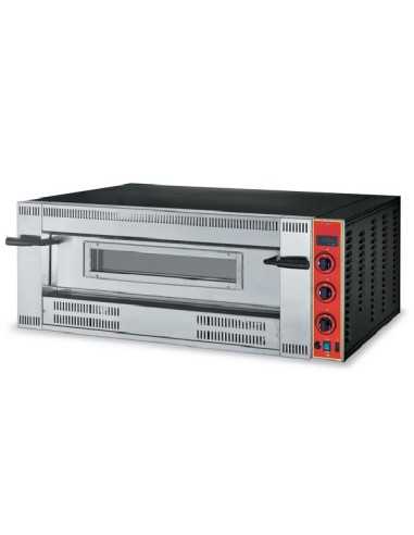 Horno de pizza a gas para 9 pizzas -cm 130 x 114 x 47 h