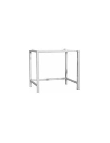 Bakery support - Stainless steel structure - Supplied with mounting kit - Dimensions cm 59.2 x 53 x 80 h