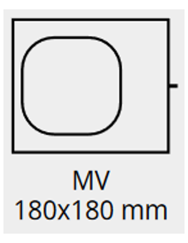 Stamp cm 18 x 18 - Impropio°1