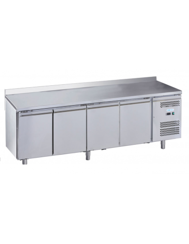 Refrigerated table - N. 4 doors - cm 223 x 60 x 95 h