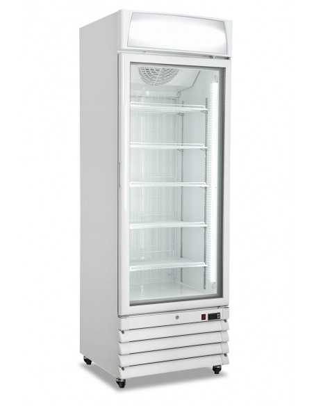 Frigo Vetrina Statico con Roll Bond 100Lt 0+10°C