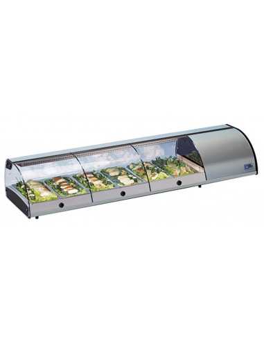 Vetrina refrigerata - Cm 108.5 x 38 x 25.5 h