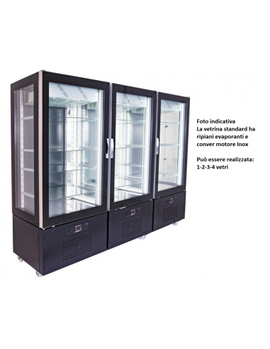 Refrigerated display case - Capacity 1600 lt - Cm 248 x 66 x 196 h