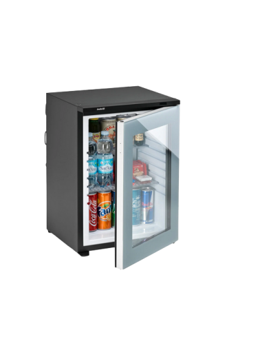 Minibar with compressor for built-in or free installation - Capacity 30 liters - cm 40 x 43.5 x 55.5 h