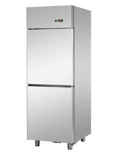 Meat refrigerator 700 liter with two half doors - Ventilated