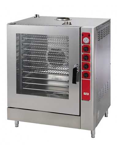 Horno de gas - N. 10 x GN1/1 - Cm 94.2 x 82.3 x 110.2 h