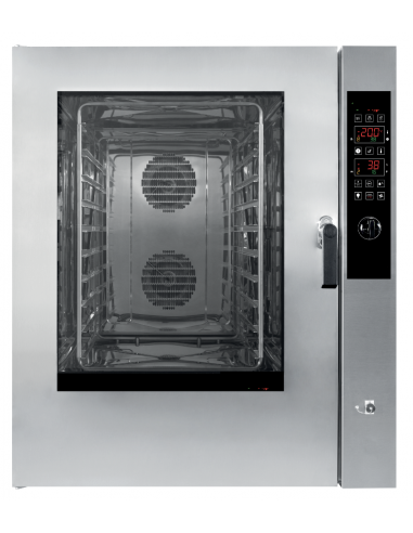 Horno eléctrico - N.20 x GN1/1 o 10 x GN 2/1- cm 100.8 x 116.9 x 123.8h