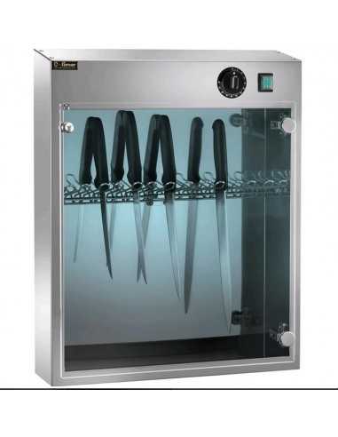 Knife sterilizer 14 knives with UV rays