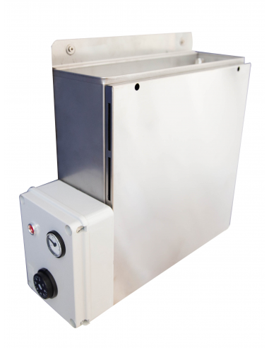 Knife sterilizer - Capacity 8/10 knives - Cm 38 x 13 x 39 h - Water