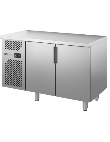 Tavolo refrigerato - N. 2 porte - Cm 138 x 70 x 85 h