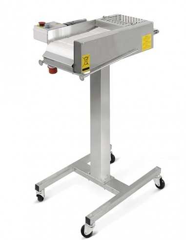 Trainer trolley - Working thickness 2-7 mm - Production 800 pieces/now - cm 40 x 76 x 100 h