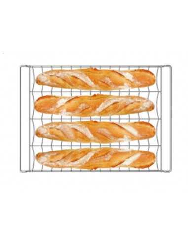 Tarpaulina ultraligera de 4 canales - Ideal para baguettes congeladas, filántropos congelados - Hasta 8 mini baguettes en