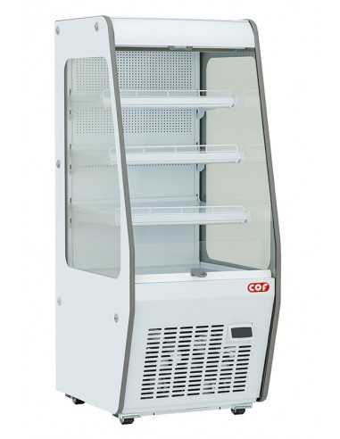 Pantalla de pared - Ventilate - Temperatura  -1/+7°C - Iluminación LED - Capacidad  240lt - cm 58 x 72.7 x 142.2 h