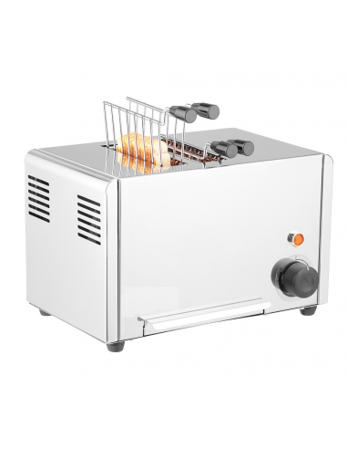 Tostadora profesional con 2 pinzas - Potencia 1300 W