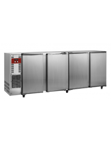 Tabla refrigerada - N.3 puertas - cm 206.5 x 56.5 x 89/90,5h