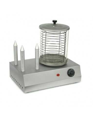 Hot dog cooker machine - No. 3 skewers for bunes