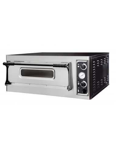 Horno de pizza eléctrico para 6 pizzas - cm 97,5 x 121,5 x 41,5h