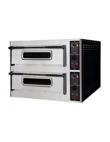 Electric oven 4+4 pizzas - Digital - cm 100 x 95.5 x 74.5h