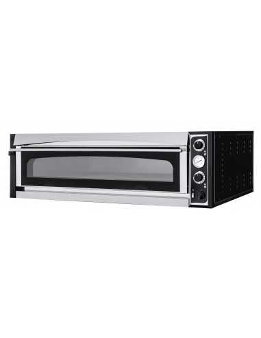 Forno elettrico 9 pizze - Camera tutta refrattaria - cm 136 x 130 x 41,5 h