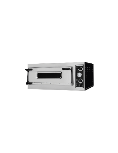 Horno eléctrico - mecánico - N°6 pizzas Ø 35 - cm 110 x 132 x 41,5 h