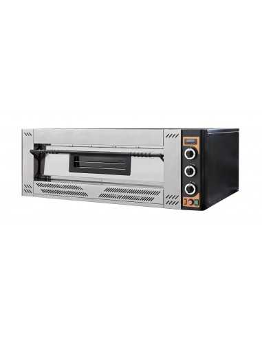 Horno de pizza a gas para 9 pizzas - cm 130 x 136 x 54h