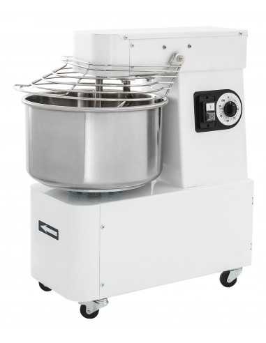 Spiral mixer - 1 speed - Capacity KG 5 / lt 7 - cm 28 x 59 x 58 h