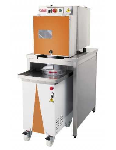 Porzionatrice - Rounding machine - Production 700 balls/h (250 gr.)- cm 66 x 88 x 155 h