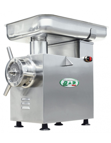 Meat mincer with hourly production of 600 kg - Single phase - Partial Unger mouth