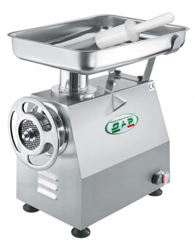 Benchtop mincer with production 600 Kg/h - Single phase - Partial unger mouth