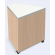 Corner 45° with top in Laminate HPL - Do not use to expose food -  Dimensions cm 73.8 x 69.4 x 90 h