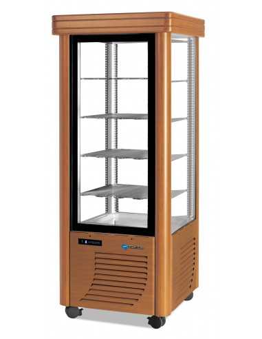 Vitrina refrigerada estática 400 litros - Temperatura negativa - Estilo barroco