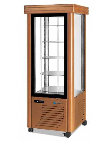 Refrigerated display case chocolate 400 litre capacity ventilated - Positive temperature