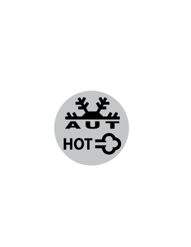 Automatic hot gas defrosting - Model Snelle- Diva