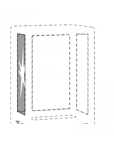Vetro a specchio laterale - Modello Snelle- Diva