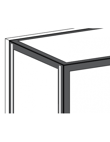 Single heated side glass - KARINA model