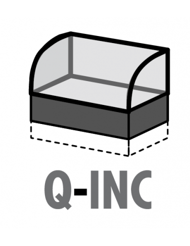 Versión Q-INC con compartimento de motor compacto H panel cm 37 - Modelo BRIO