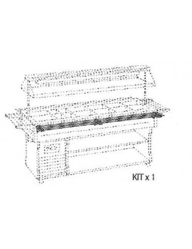 Soporte de tubo de acero inoxidable Modelo 8M