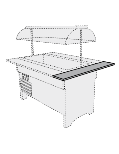 Kit de soporte de placa corta RAL