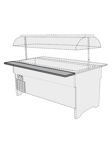 Front long plate kit