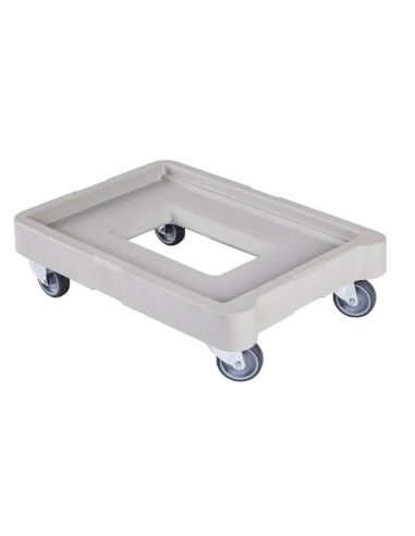 Polyethylene transport trolley without handle