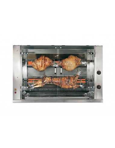 Asta grande - A gas..- N° 2 espada - Carne kg 15+15 - cm 152.8 x 60 x 97 h