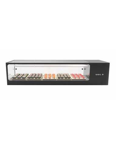 Vitrina refrigerada - Cm  132 x 38 x 30 h