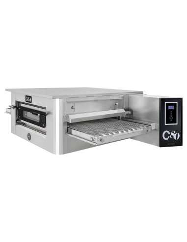 Gas tunnel oven for 206 pizzas/h - cm 225 x 156 x 60 h