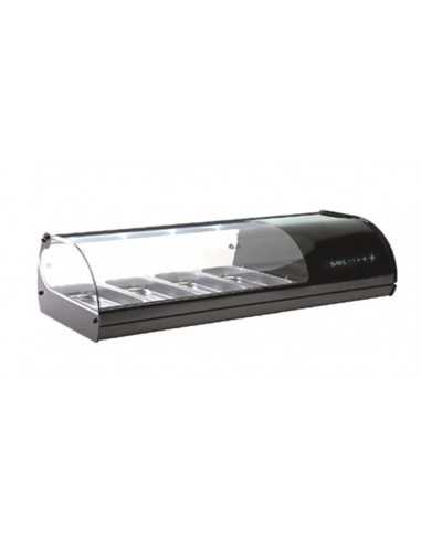 Vitrina refrigerada - N°4 x GN 1/3 - Cm 108.5 x 39.5 x 24.5 h