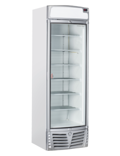 Frigo Vetrina Nera con Porta in Vetro a sfioro 350 Lt - Ristoshopitalia